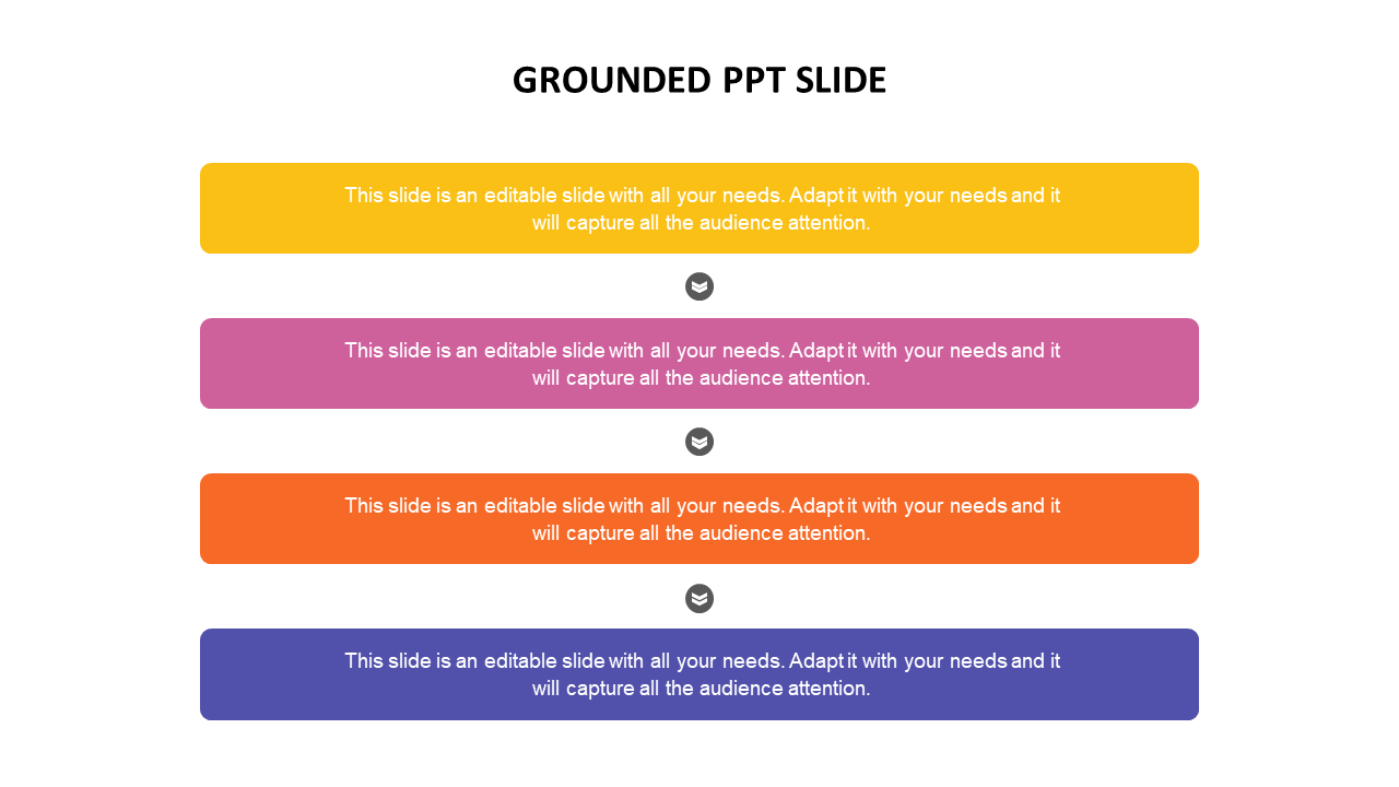 grounded ppt slide model