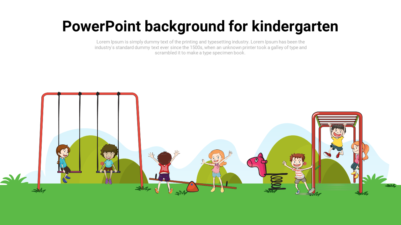 kindergarten backgrounds powerpoint