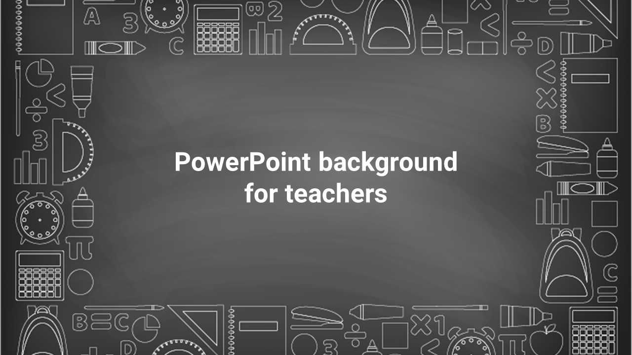 Để truyền đạt kiến thức một cách trực quan, hình nền PowerPoint bảng đen cho giáo viên được thiết kế độc đáo và bắt mắt sẽ là lựa chọn hoàn hảo. Dùng những mẫu này để tạo ra những bài giảng hấp dẫn, thu hút sự quan tâm của học sinh và giúp cho quá trình học mới thú vị hơn.