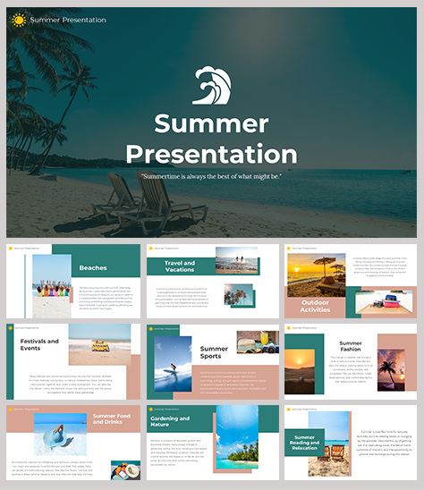 Get Now! Summer PowerPoint Presentation And Google Slides