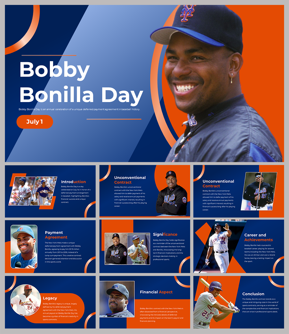 About - Bobby Bonilla Day