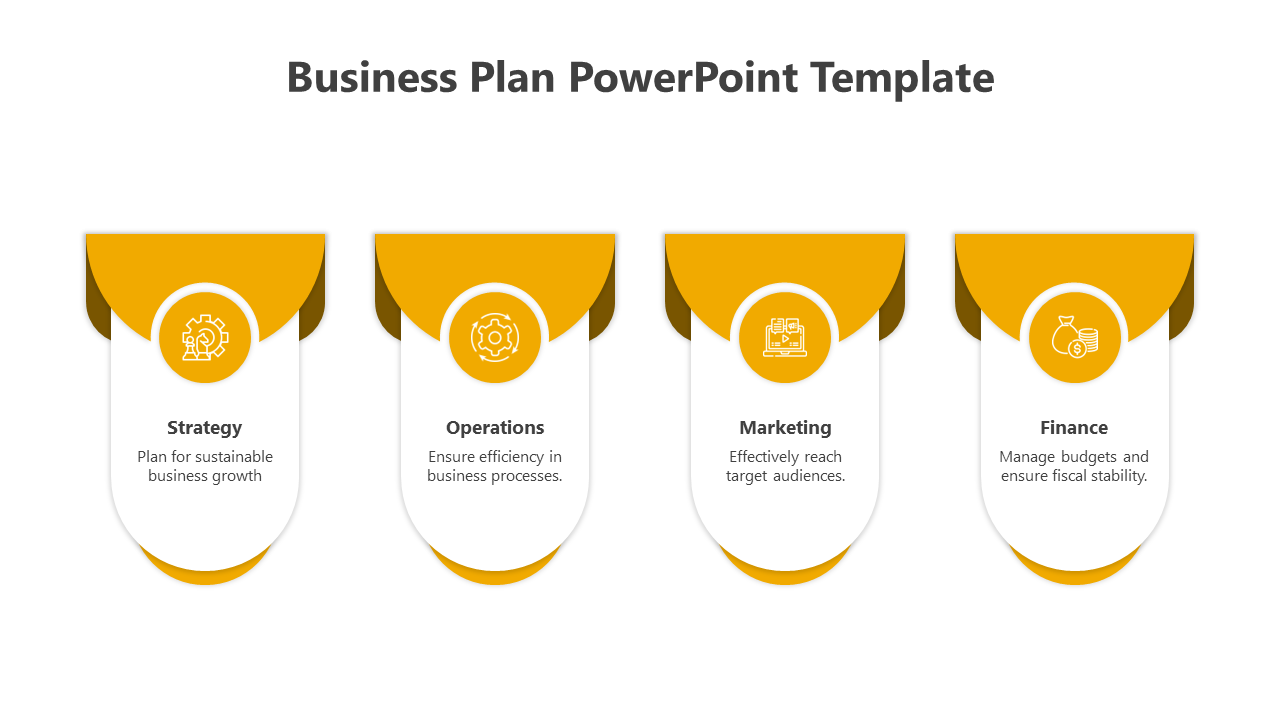 Best Yellow Color Business Plan PPT And Google Slides