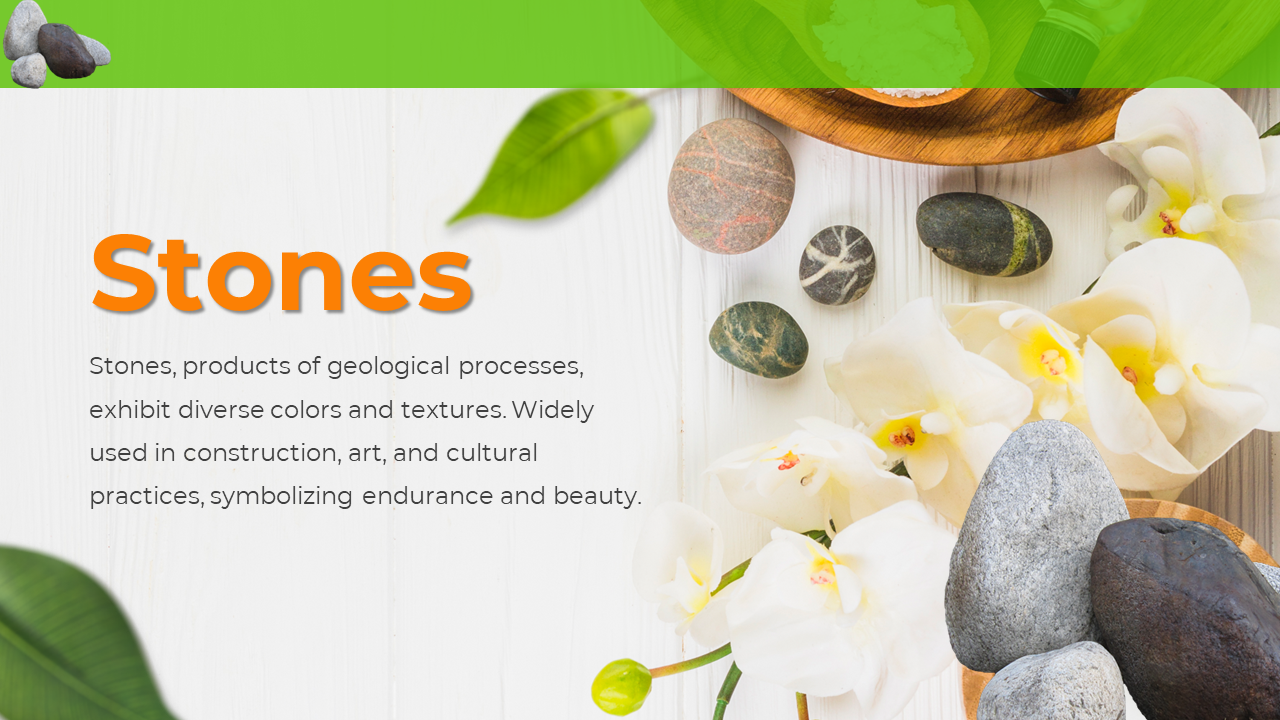 Creative Stones PPT And Google Slides For Presentation