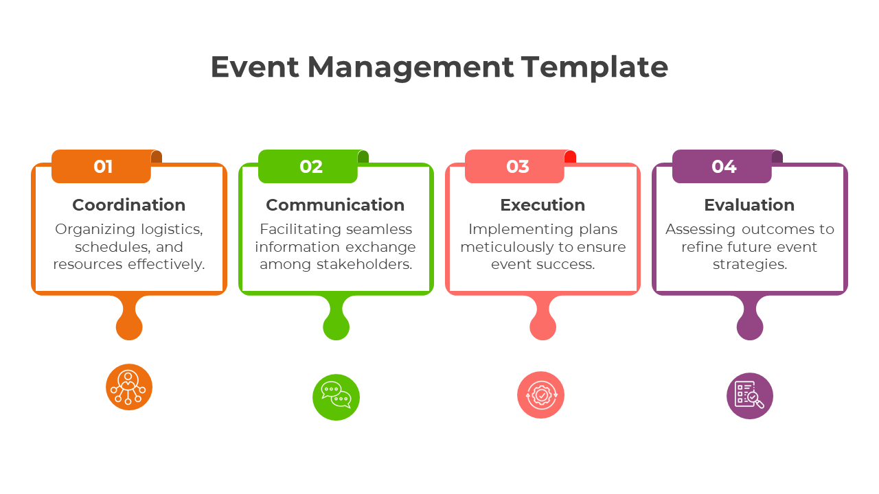 Elegant Event Management PPT And Google Slides Template