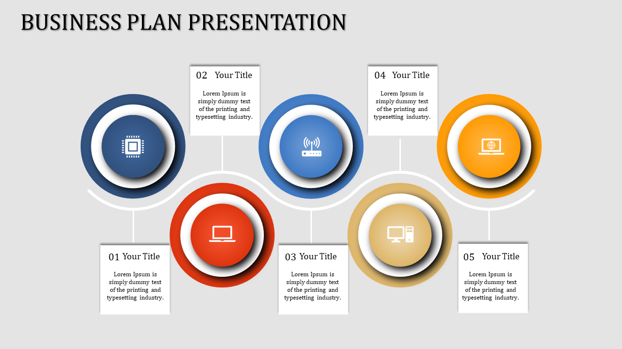  Visualize Business Plan Presentation for PowerPoint and Google slides