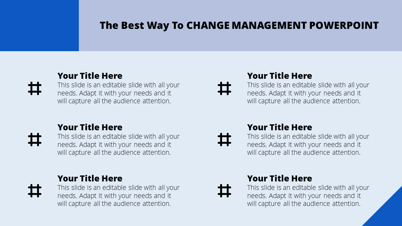 Significant Change Management PowerPoint and Google Slides