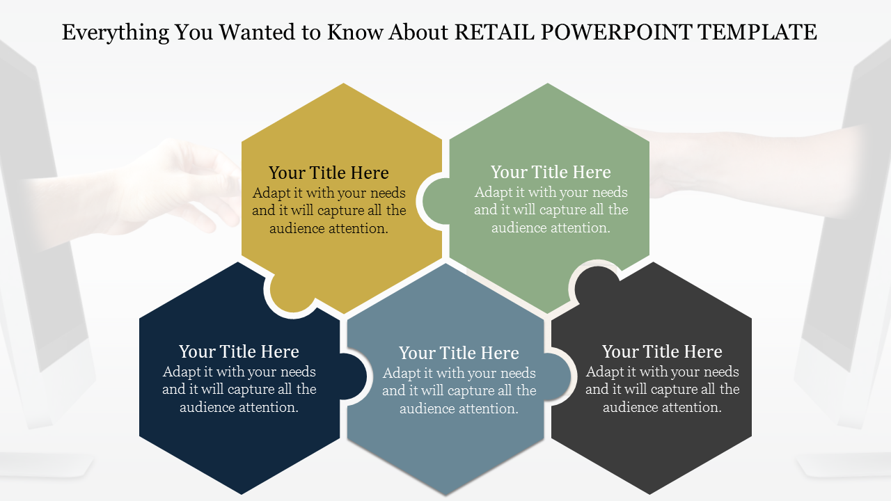 Retail PowerPoint Template for Dynamic Market Insights