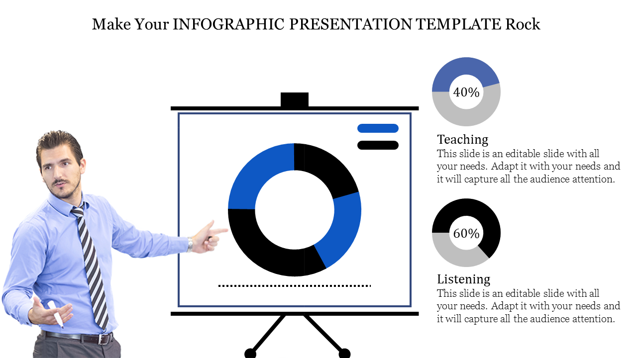 Infographic PPT Template for Visual Data Representation