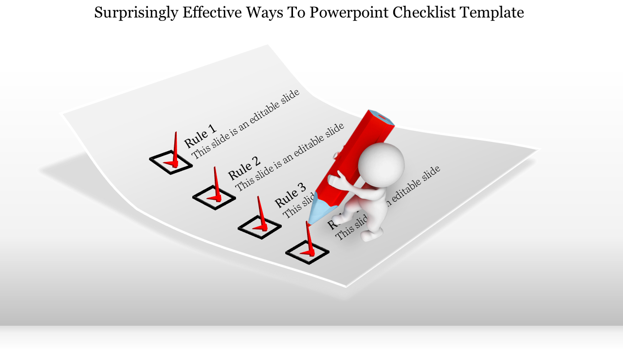 Checklist PowerPoint Template Presentation and Google Slides