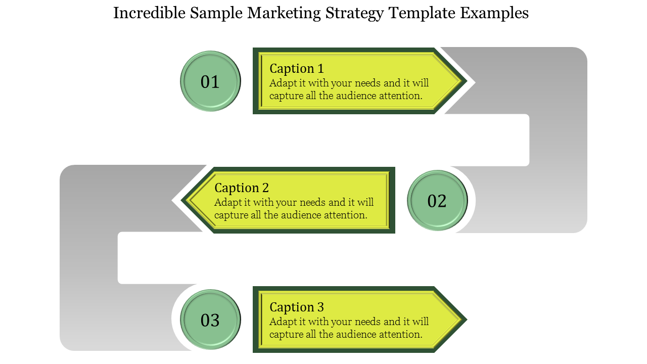 Sample Marketing Strategy Template for Strategic Insights