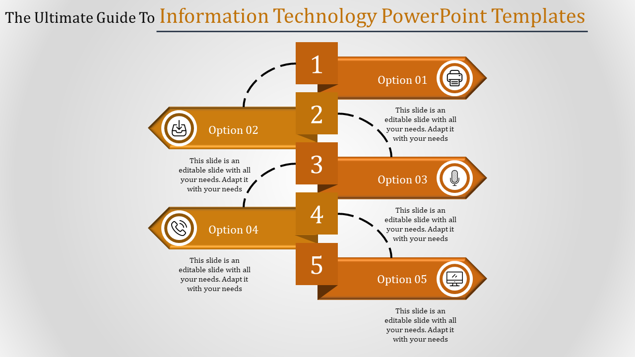 Information Technology PPT And Google Slides Theme