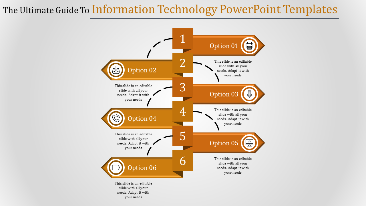 Information Technology PPT And Google Slides Template