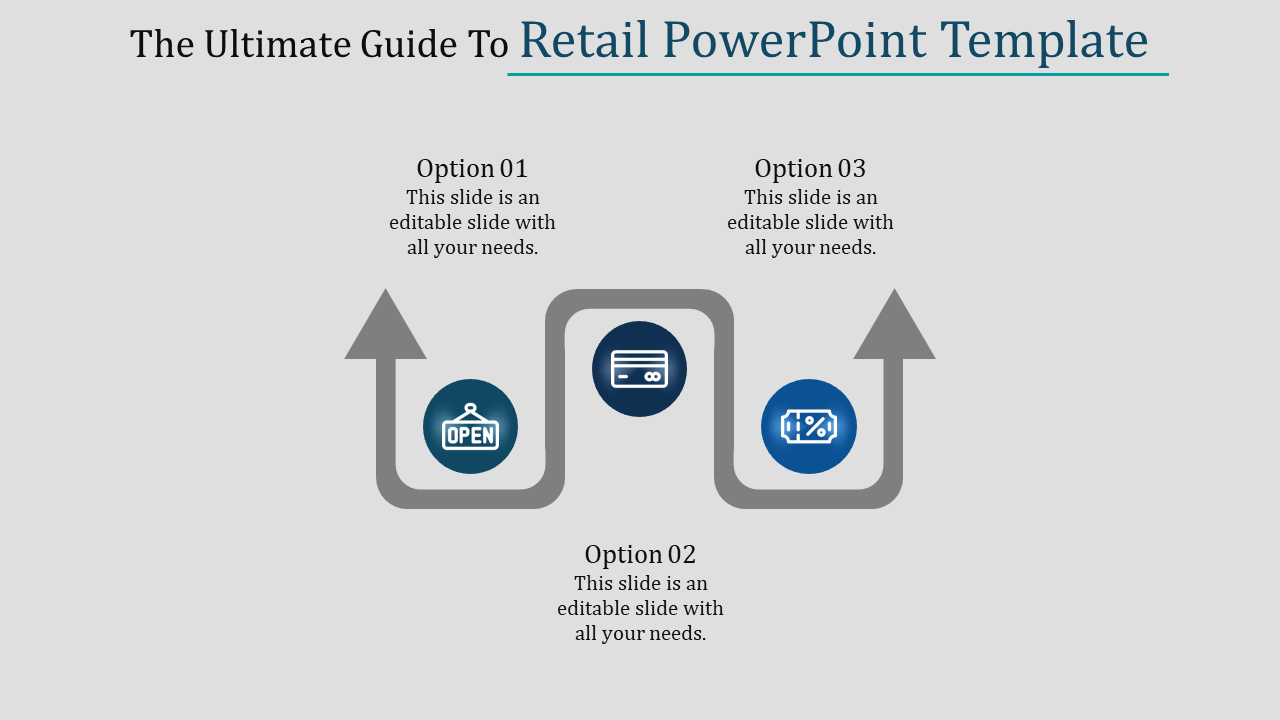 Retail PowerPoint Template for Effective Sales Presentations