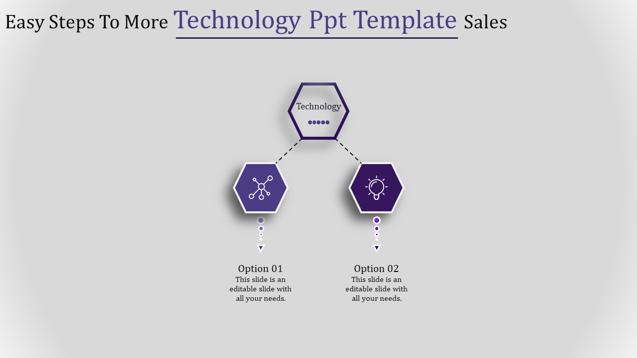 Advanced Solutions Technology PPT Template for Innovation