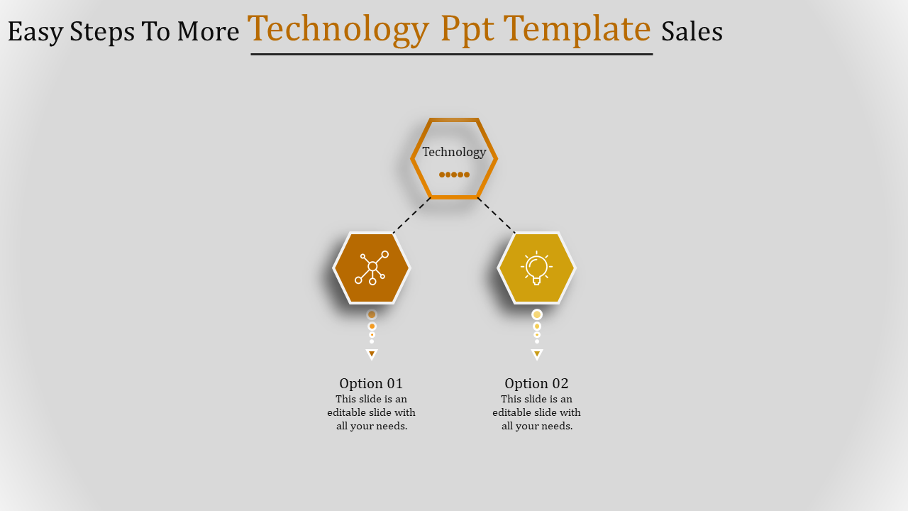 Technology PointPower Template for Innovative Projects