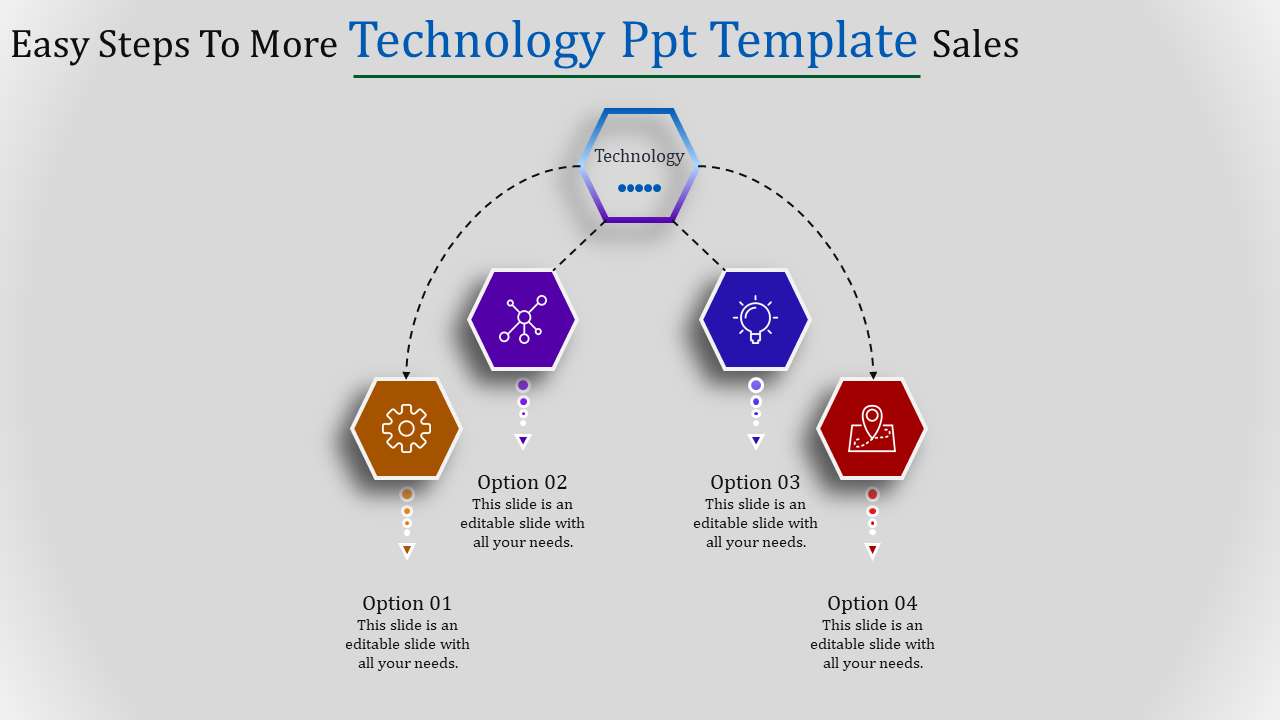 Modern Presentations Technology PPT Template for Creativity