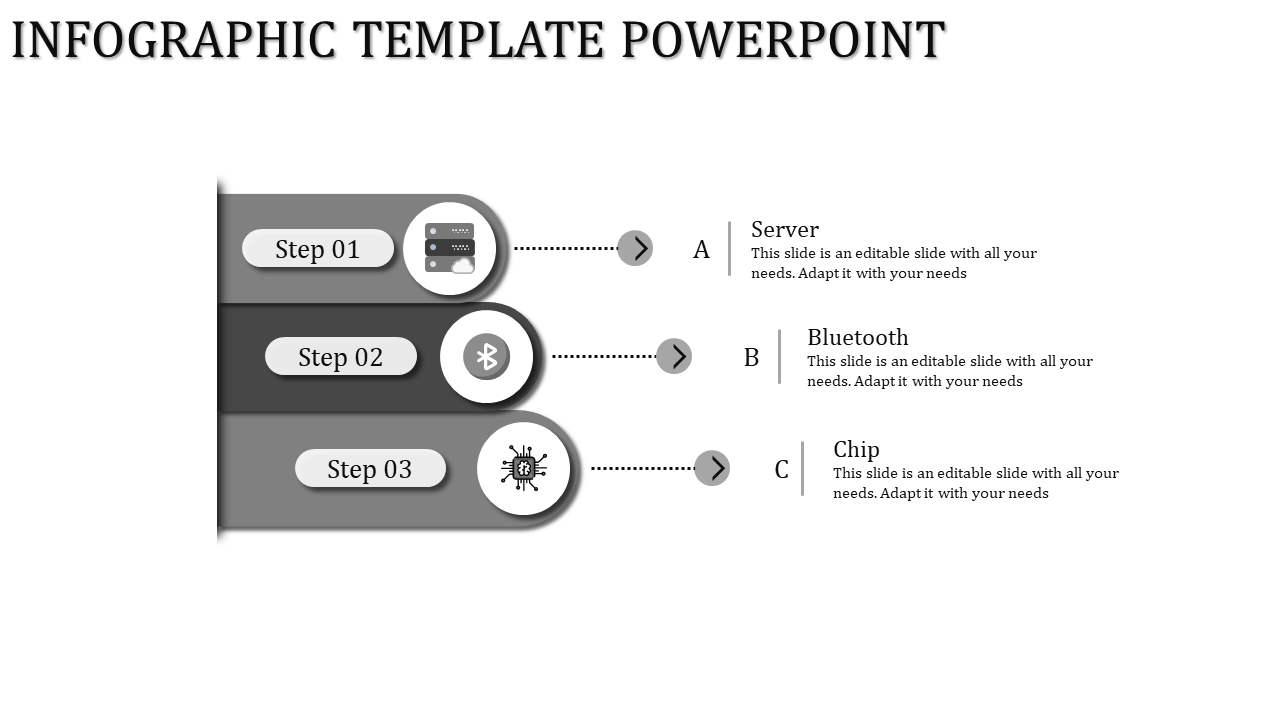  Infographic PowerPoint Presentation Template-3 Node