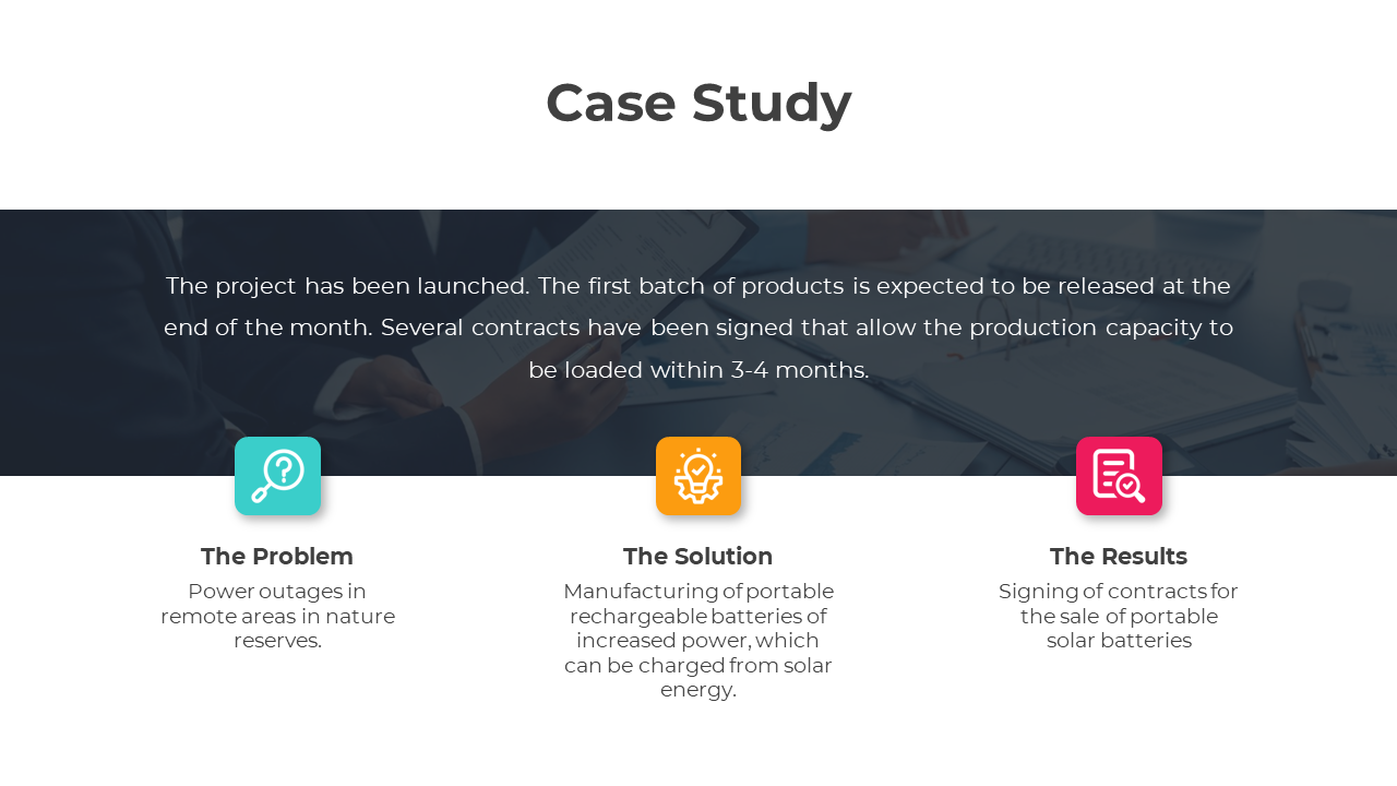 Customize Case Study PPT And Google Slides Template