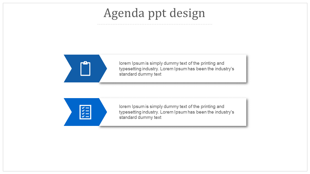 Agenda PPT and Google Slides Design for Professional Use