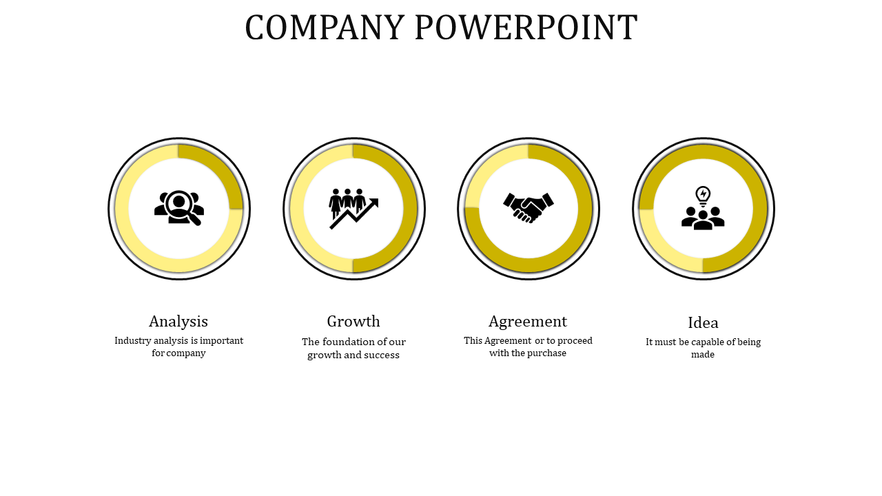 Innovative Company PPT Template for Professional Insights