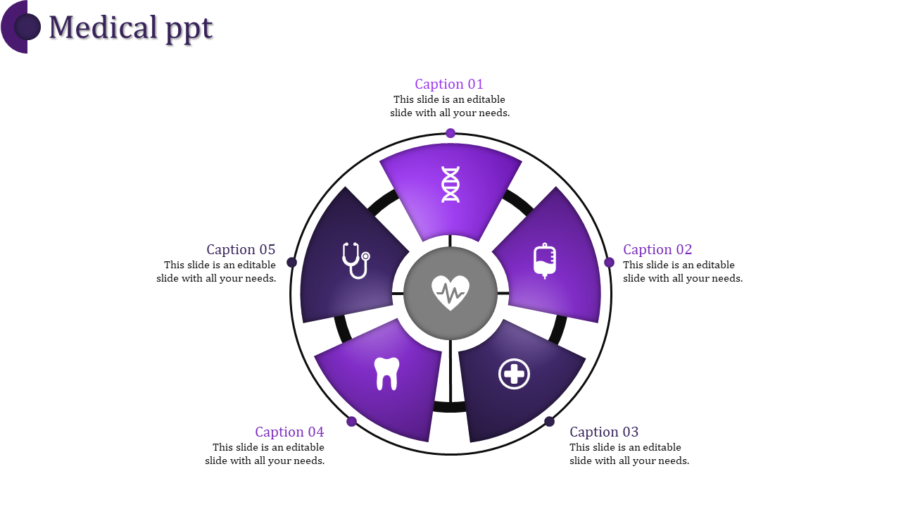 Editable Medical PowerPoint Template and Google Slides