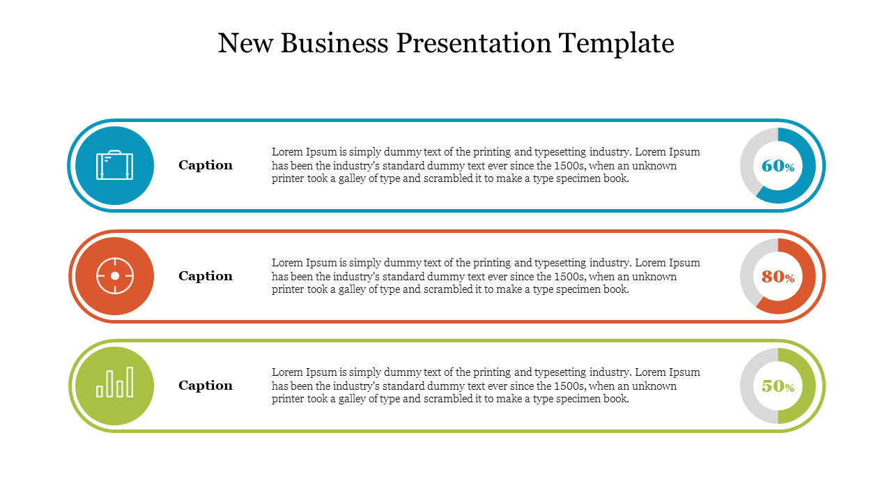 New Business PPT Template for Startups and Growth