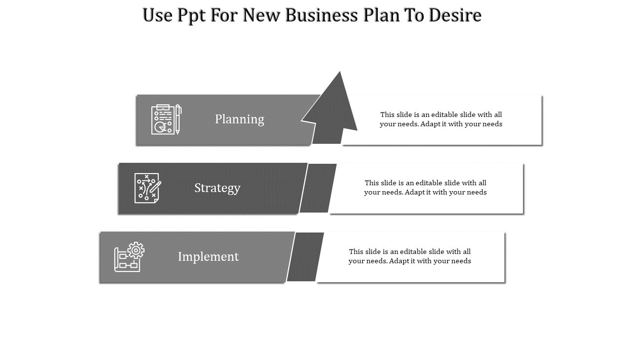 Best PPT For New Business Plan Slide Template Design