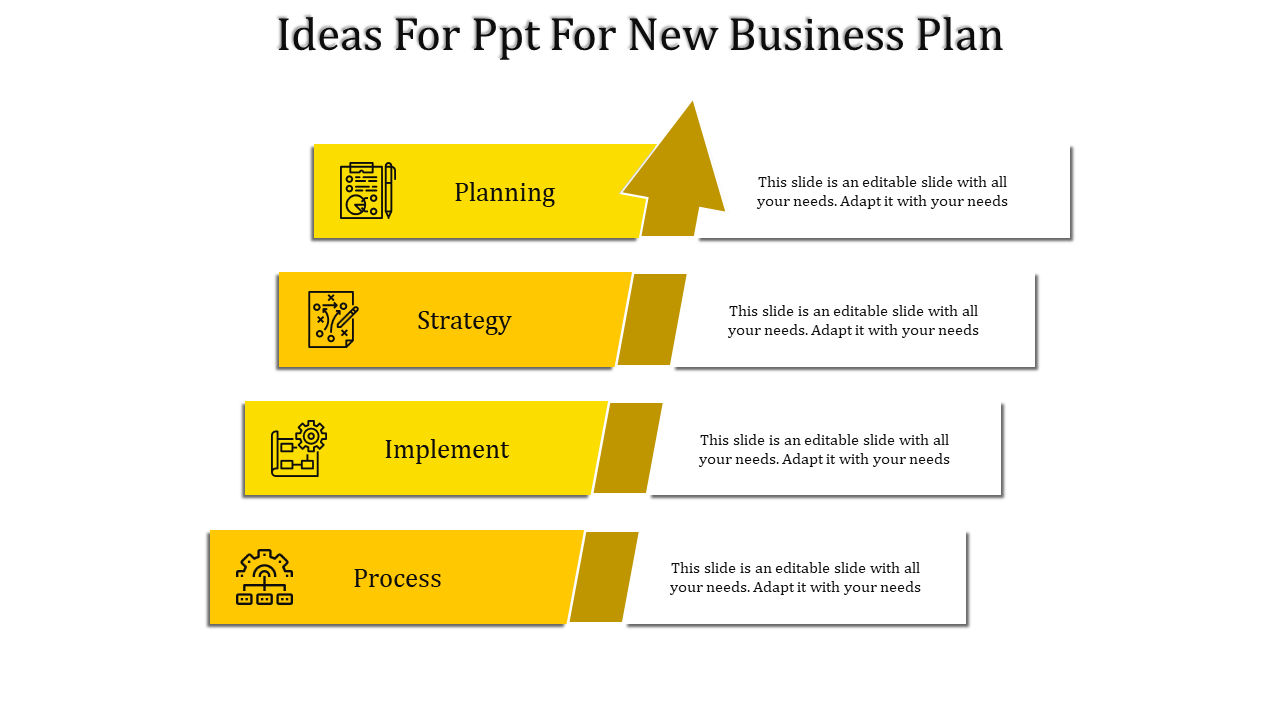 Professional PPT for New Business Plan for Business Growth