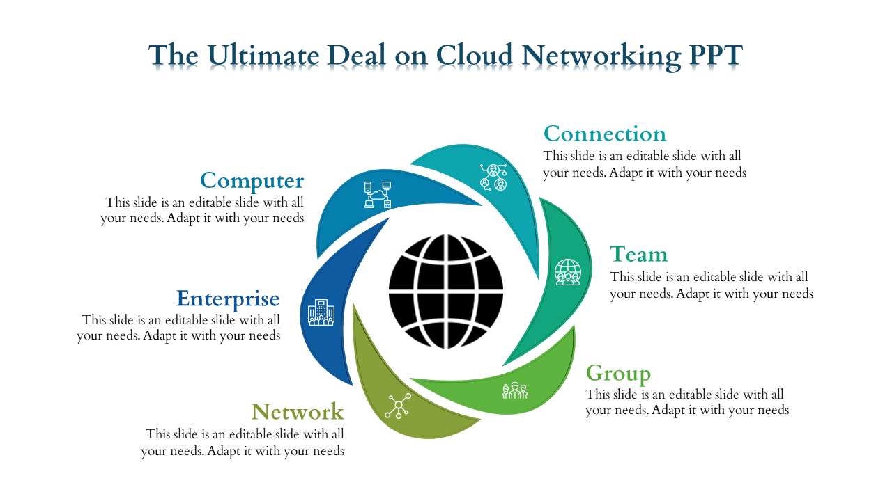 Cloud Networking PPT Templates And Google Slides Themes