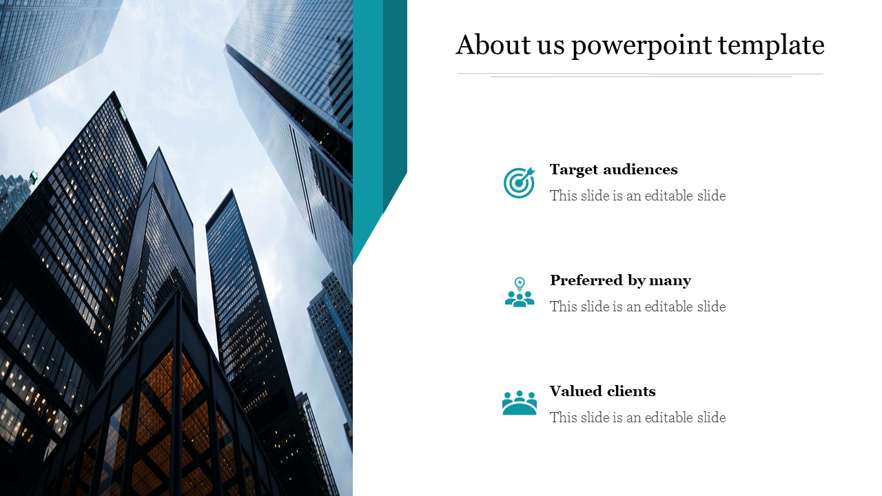 About Us PowerPoint Template for Business Introductions