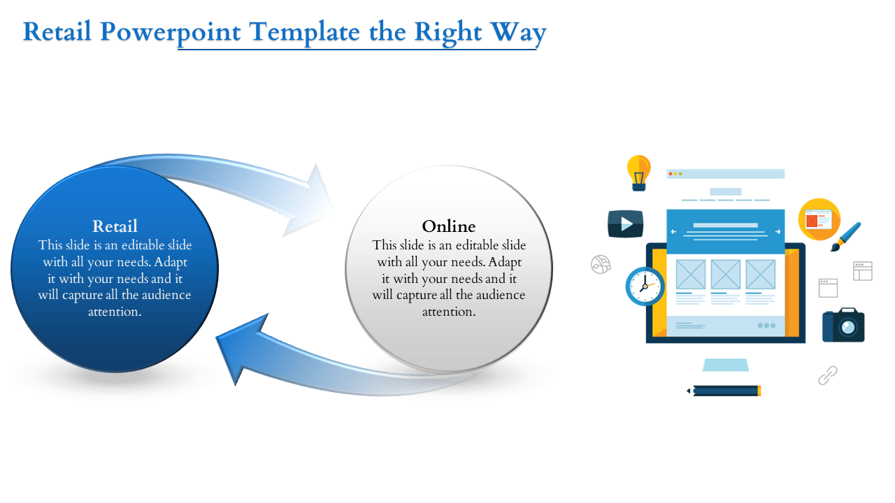 Browse Retail PowerPoint Template Themes Presentation