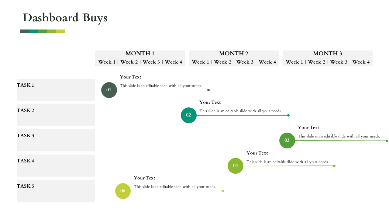 Best Business PowerPoint Presentation-Dashboard Buys