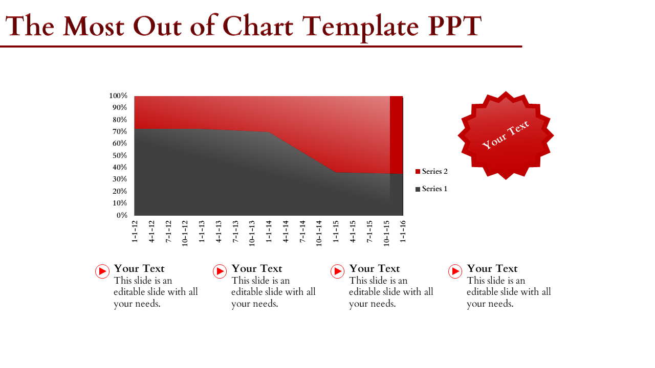 Multi color Chart Template PPT Presentation Diagram