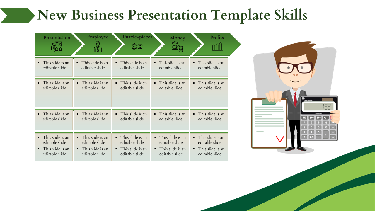 New Business Presentation Template for Effective Use