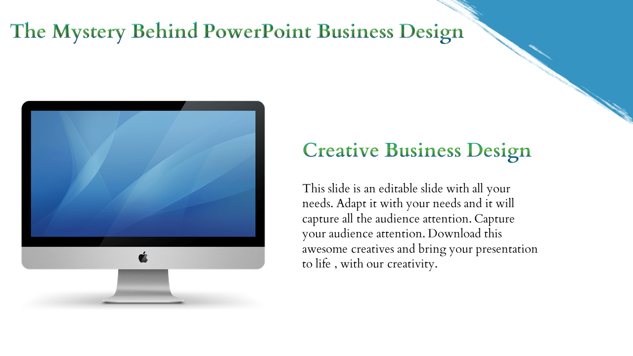 Editable Business Design PowerPoint Template For Presentation 