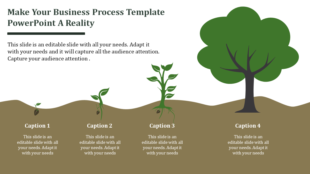 Business Process Template PowerPoint for Management