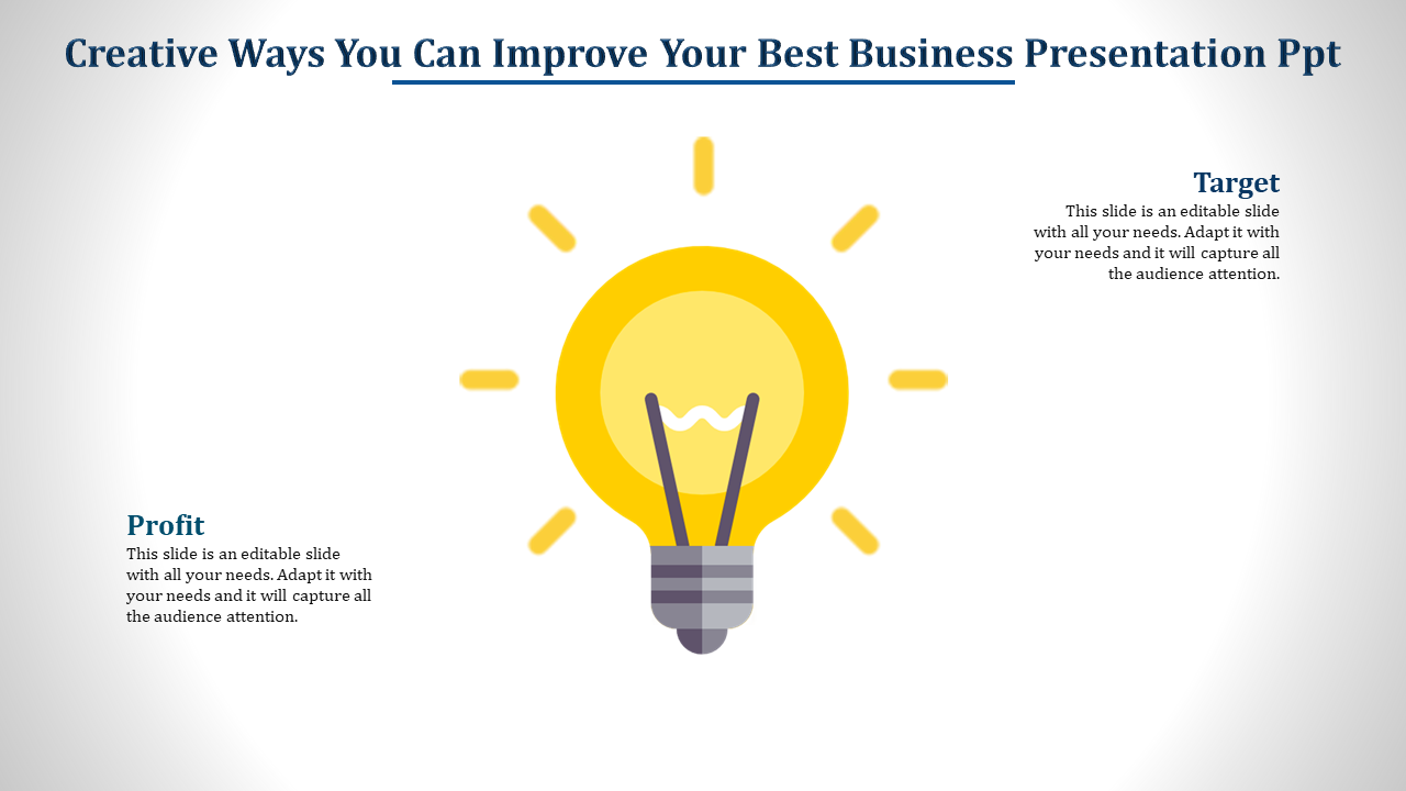 Business Presentation PPT Template and Googlr Slides Themes