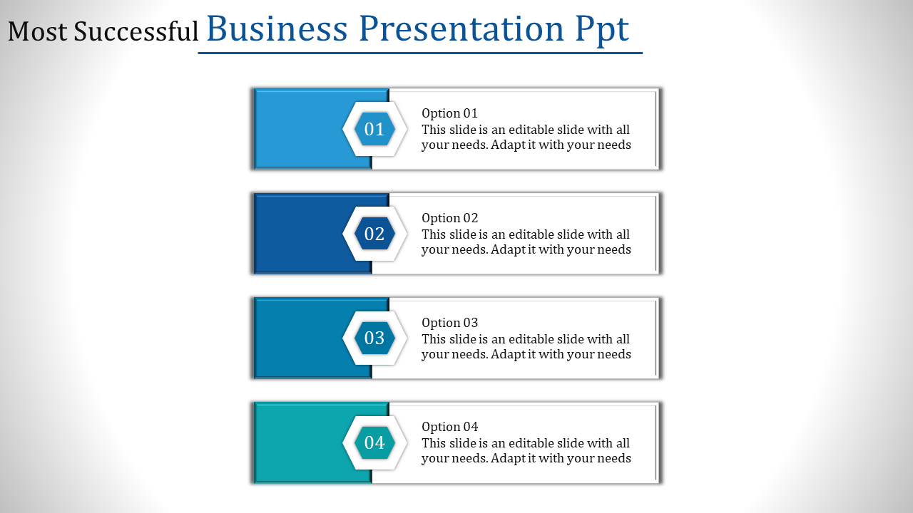 Discover Business Presentation PPT Template with Ease