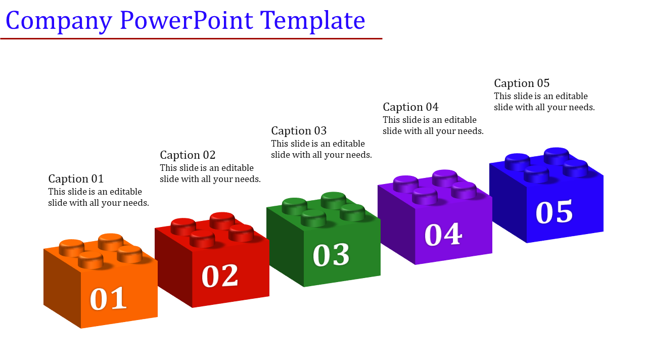 Company PowerPoint Template for Dynamic Business Strategies