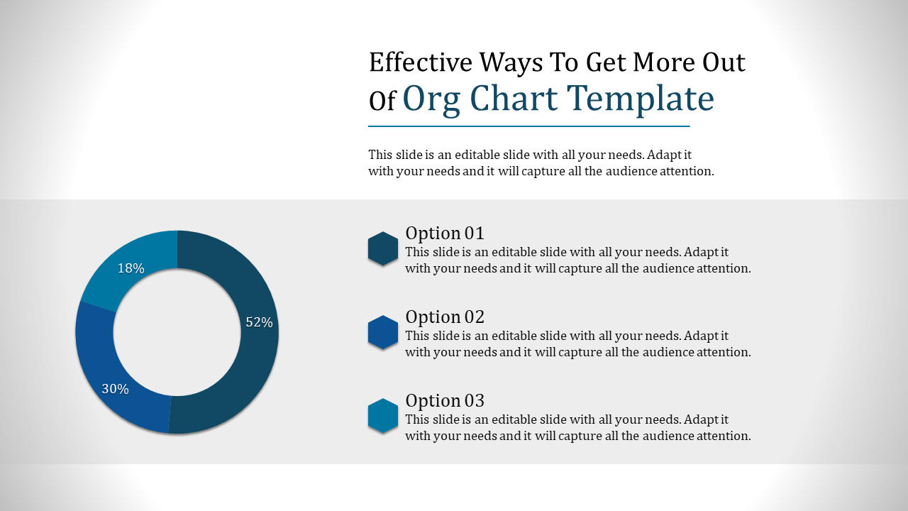 Effective Organizational Chart PPT Template For Presentation