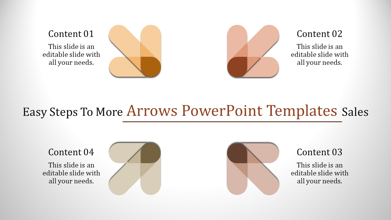 Process  Arrows PowerPoint Templates