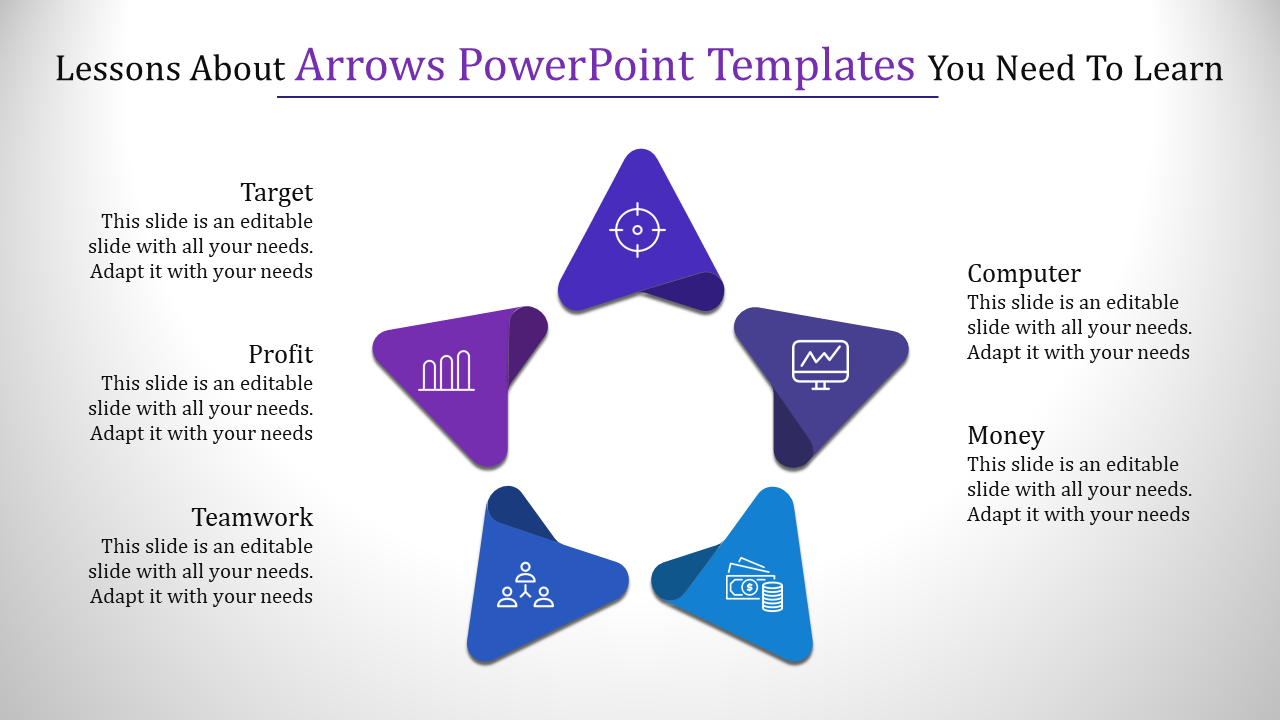 Arrows PowerPoint Templates For Presentation