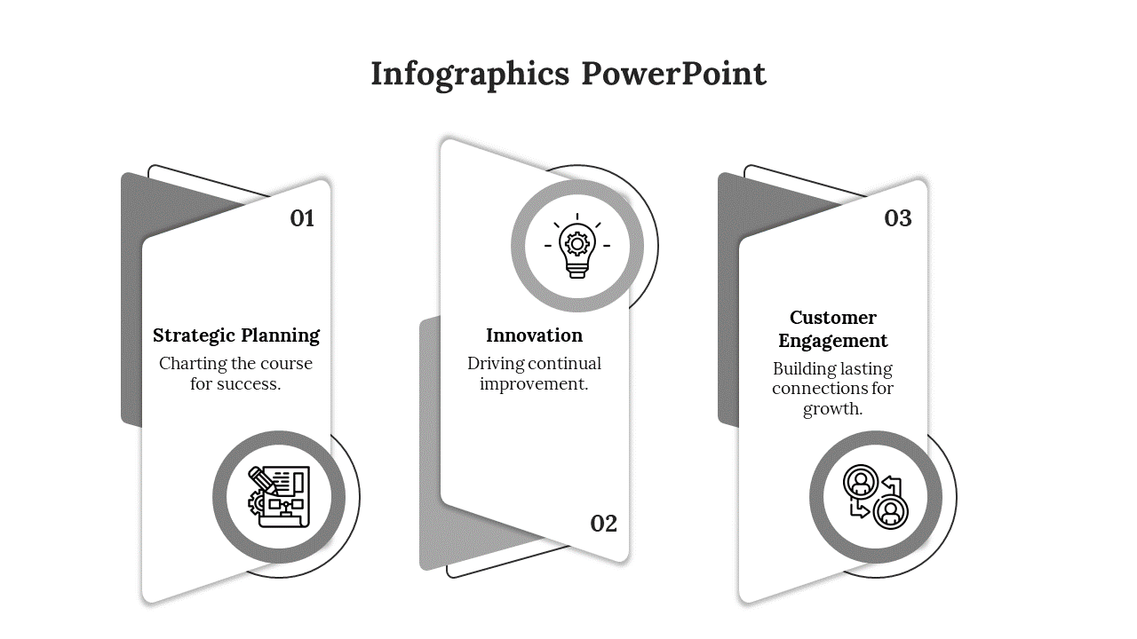 Gray Color Business Infographic PowerPoint And Google Slides