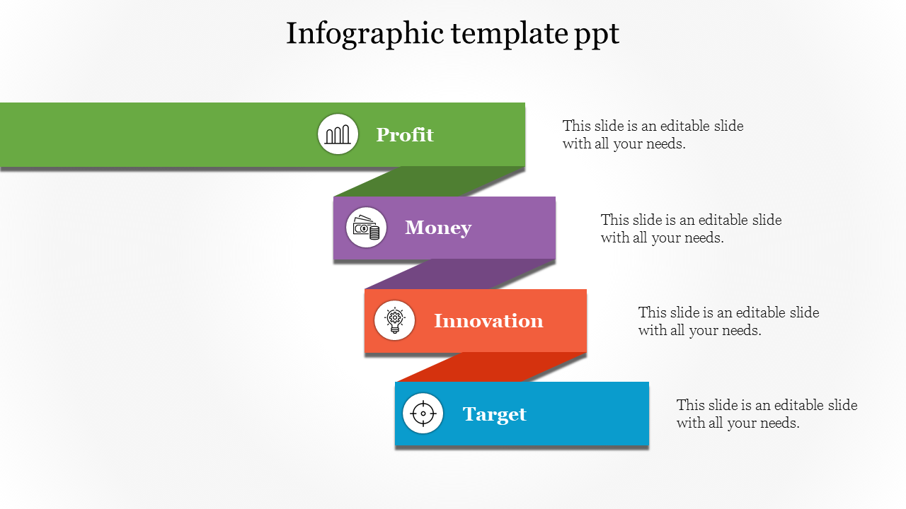 Infographic Template PPT for Data-Driven Visual Presentation