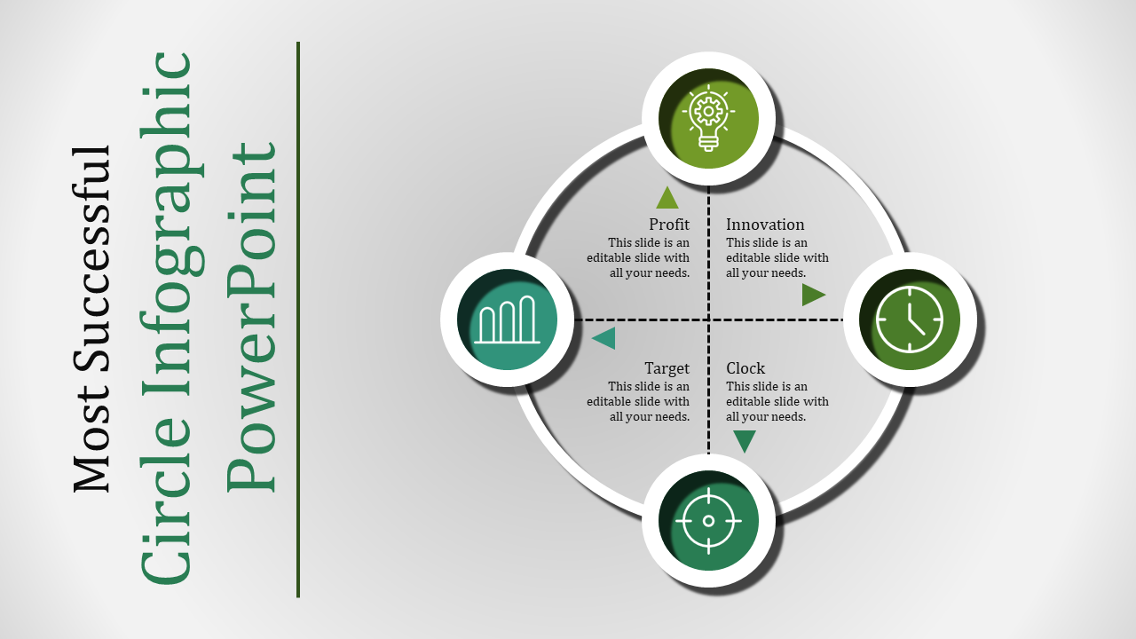 Editable Circle Infographic PPT And Google Slides Themes