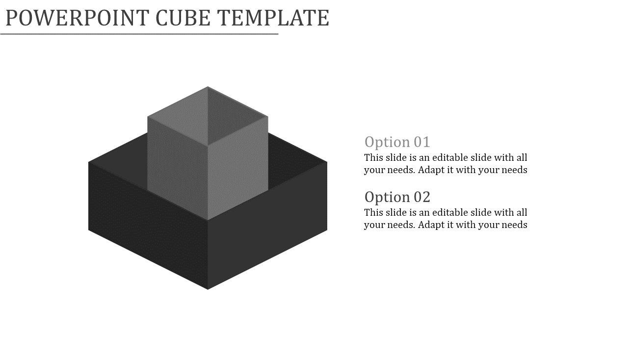 PowerPoint Cube And Google Slides Template 