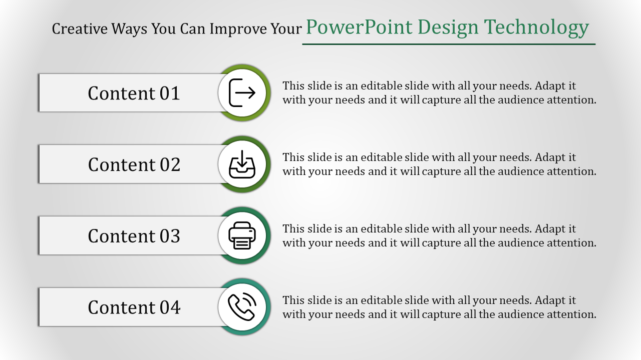 Modern PowerPoint Design for Technology Presentation