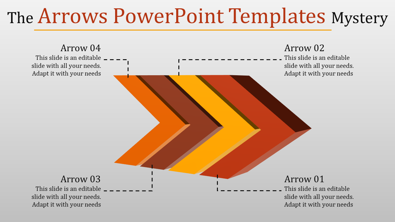 Colorful Arrows PowerPoint Templates Presentation