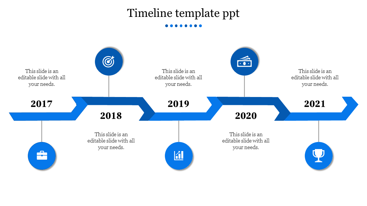free ppt template timeline