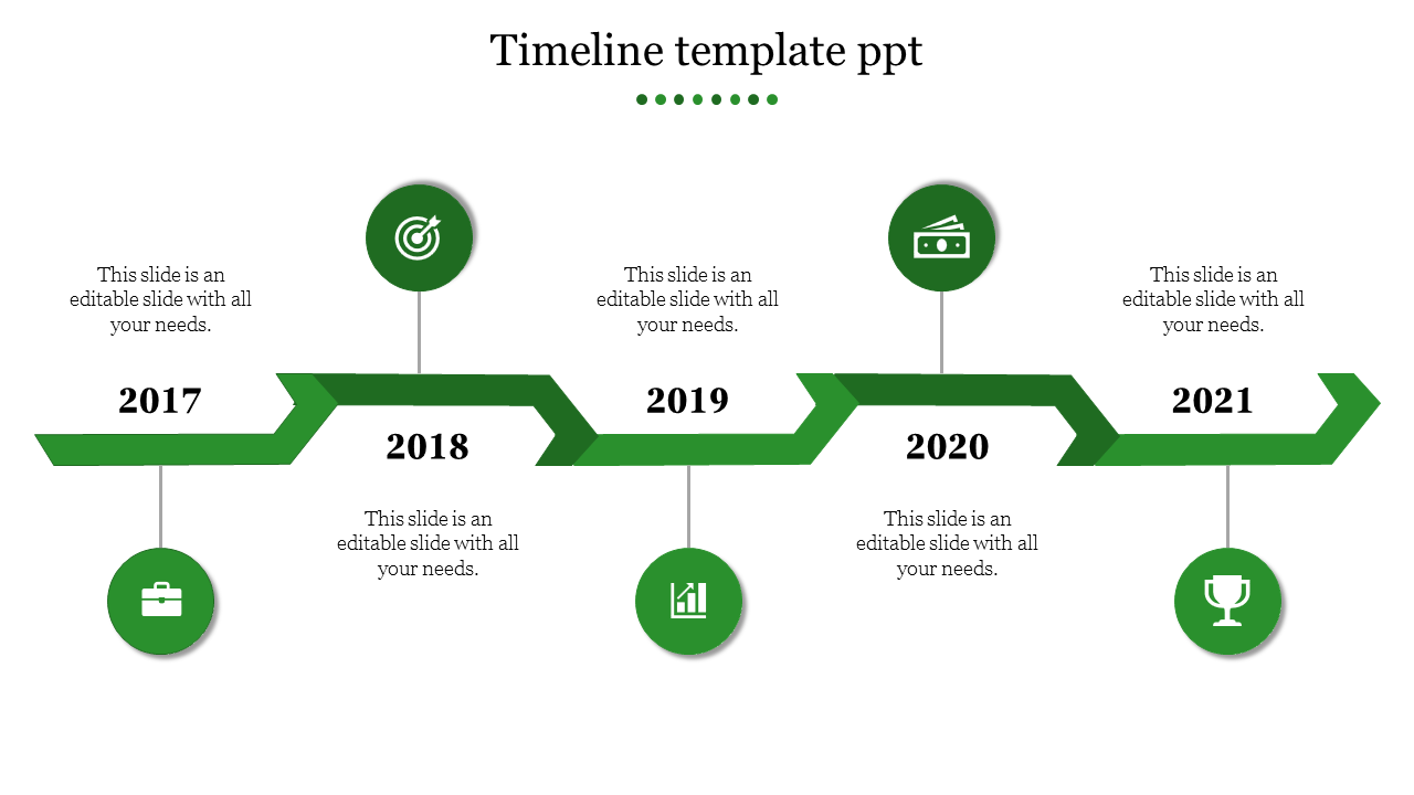 Amazing Timeline PowerPoint and Google Slides Themes